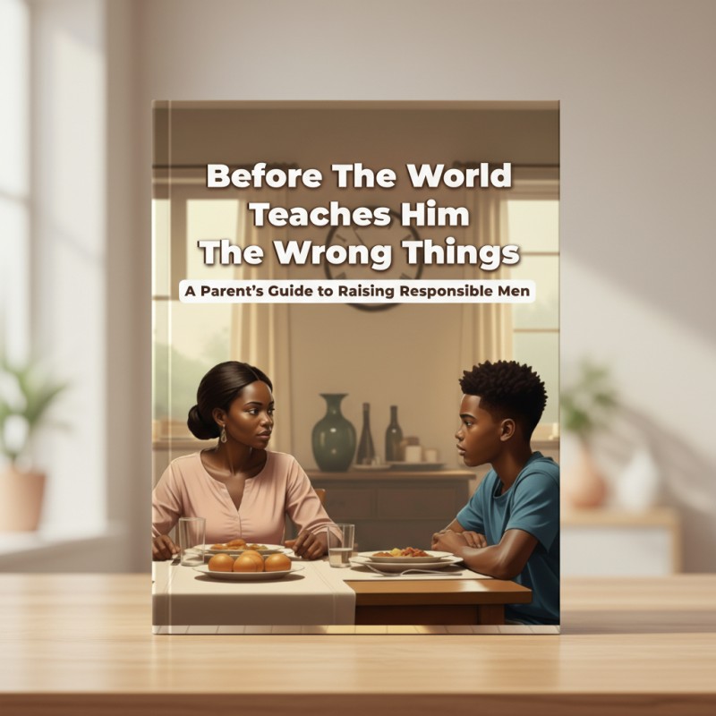 Before the World Teaches Him the Wrong Things: A Parent's Guide to Raising Responsible Men