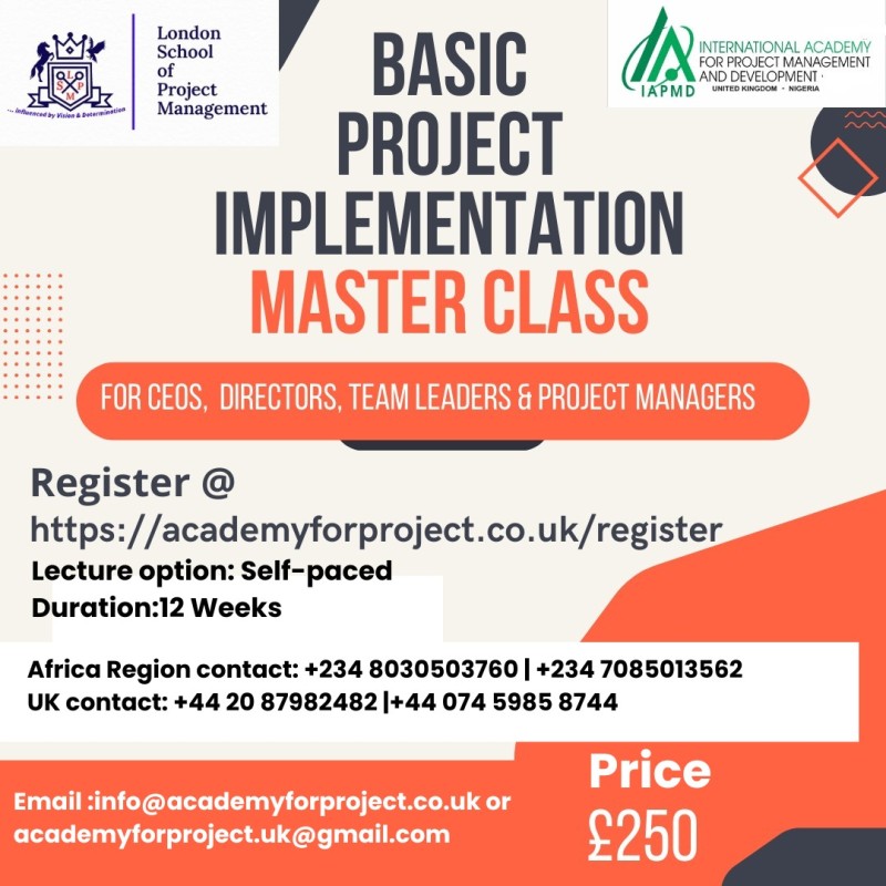Basic Project Implementation Course