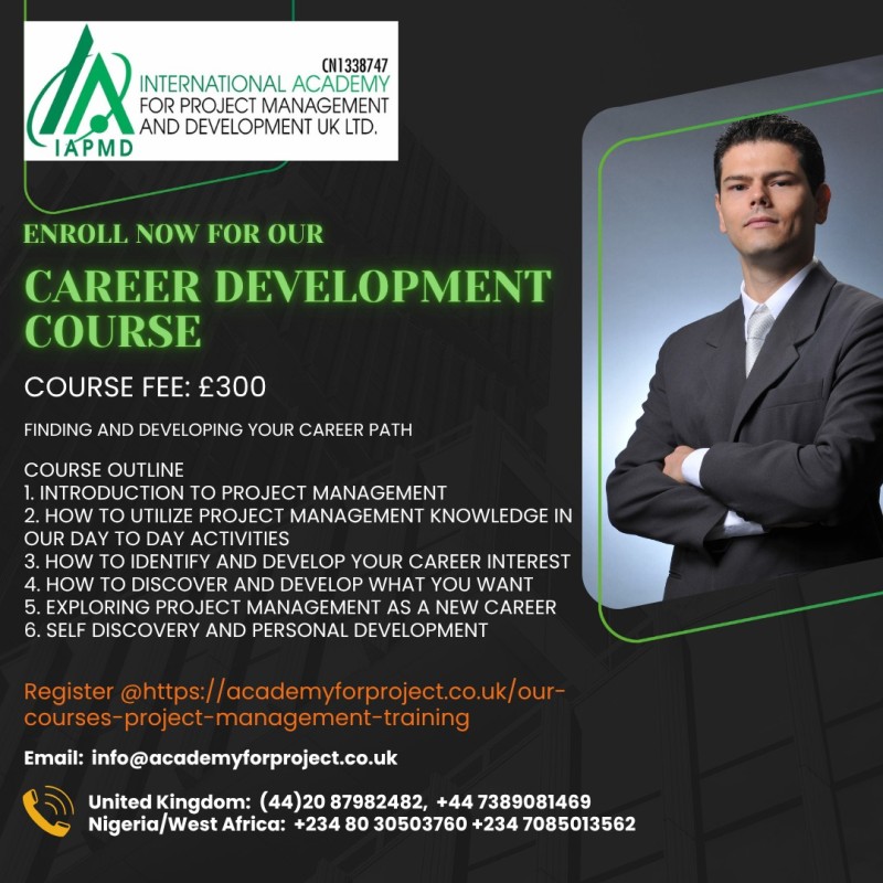CAREER DEVELOPMENT COURSE