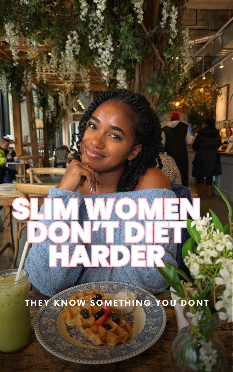 Slim Women Don't Diet Harder — They Know Something You Don't