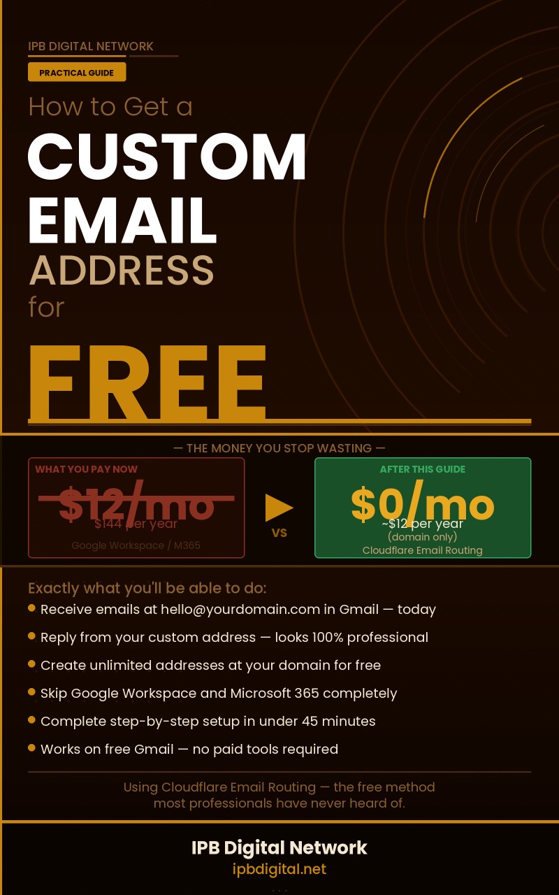 How to Get a Custom Email Address for FREE