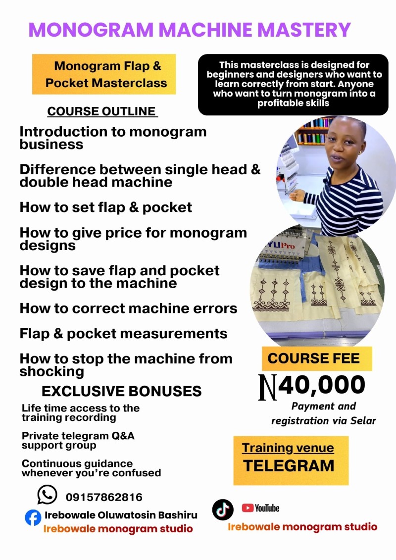 Monogram Flap & Pocket Masterclass