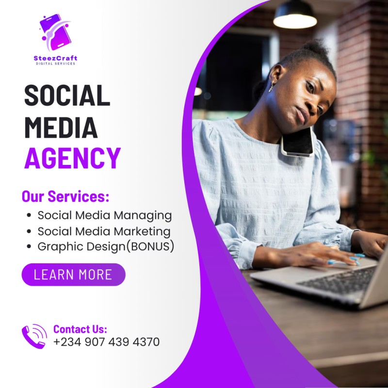 I will manage your social media & create graphics for your business