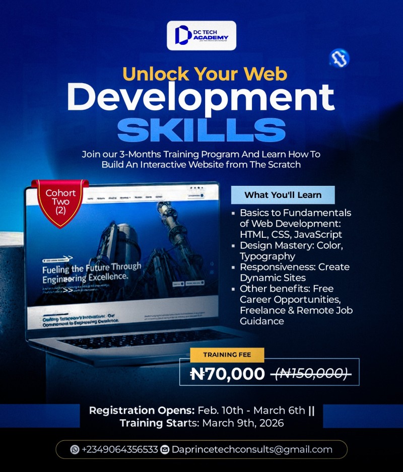 Web Development training