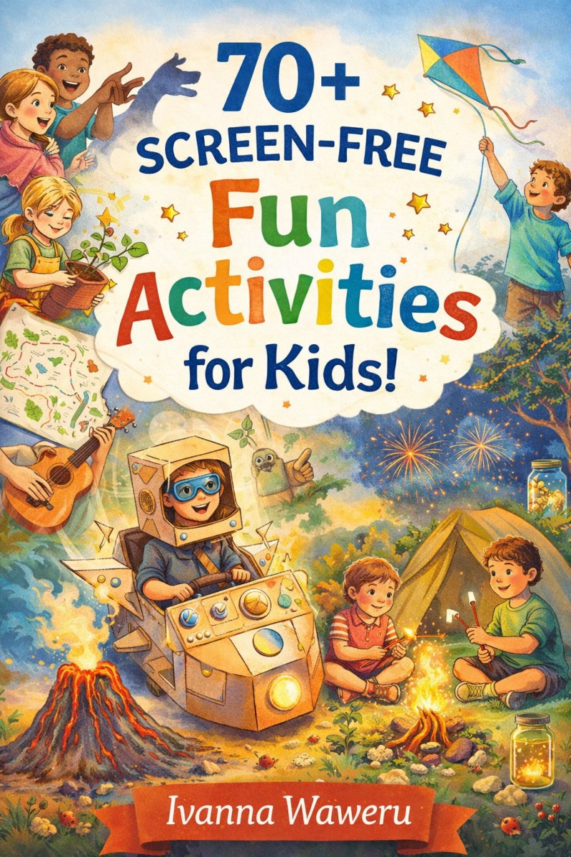 70+ Screen-Free Activities for Kids Under 9 (No Prep, No Stress)