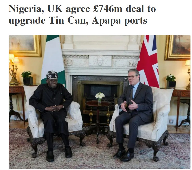 NIGERIA AND UK £746m OPPORTUNITIES YOU CAN TRY OUT