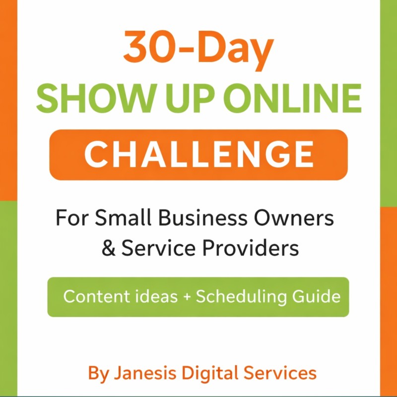 30-Day Show Up Online Challenge