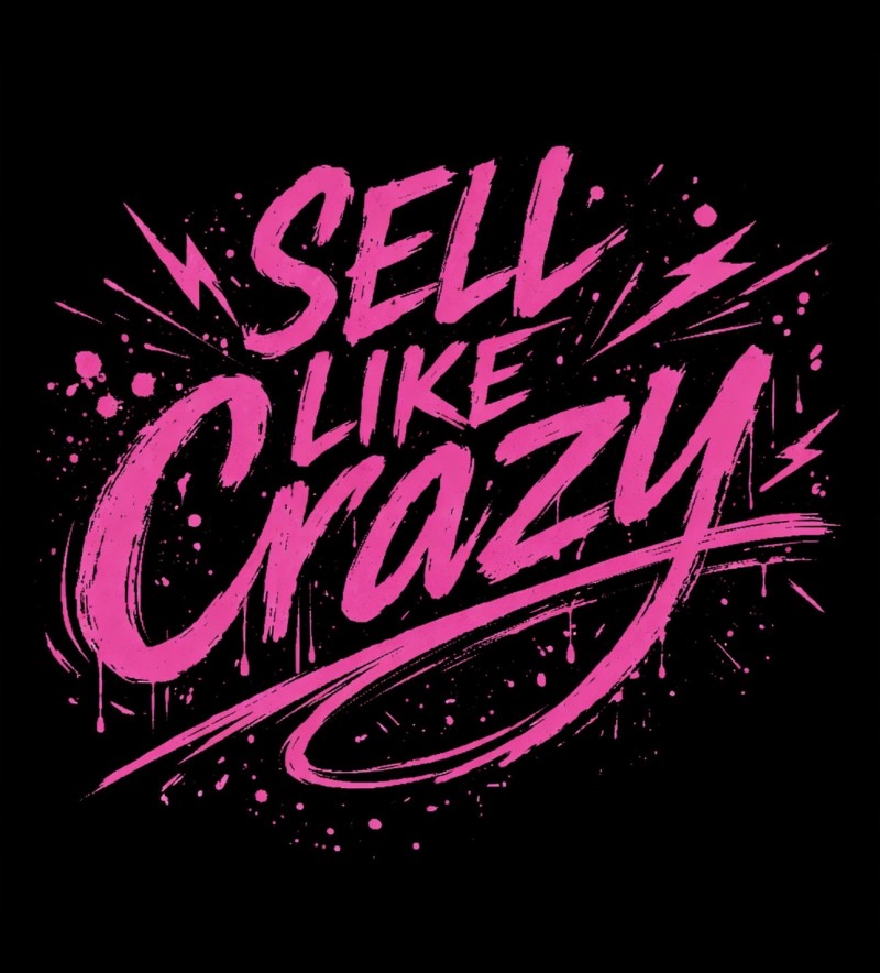 SELL LIKE CRAZY ( a guide to handle a lot of customers in Physical and Digital business)
