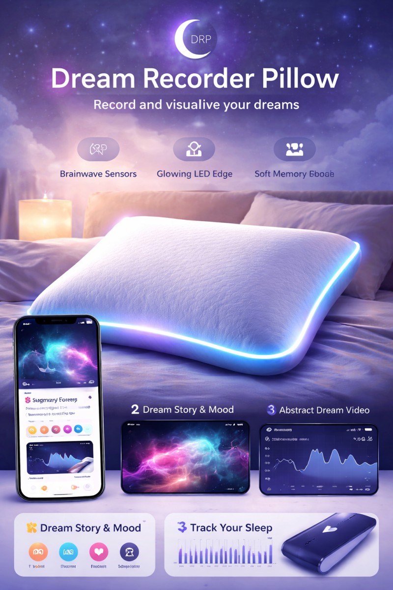 Dream record pillow