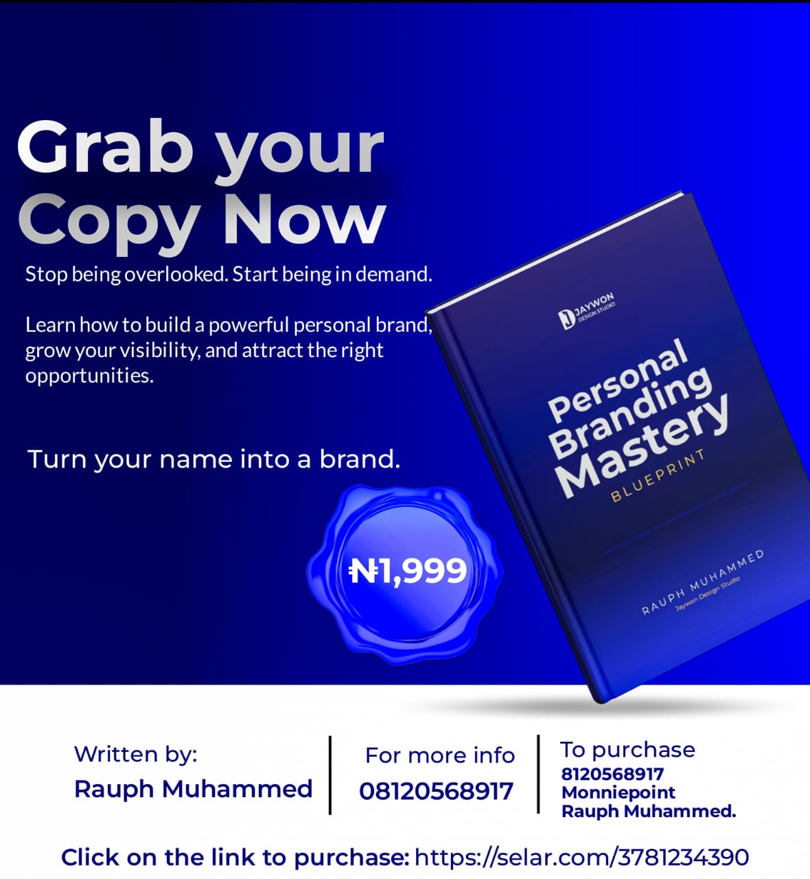 Personal Branding Mastery Blueprint
