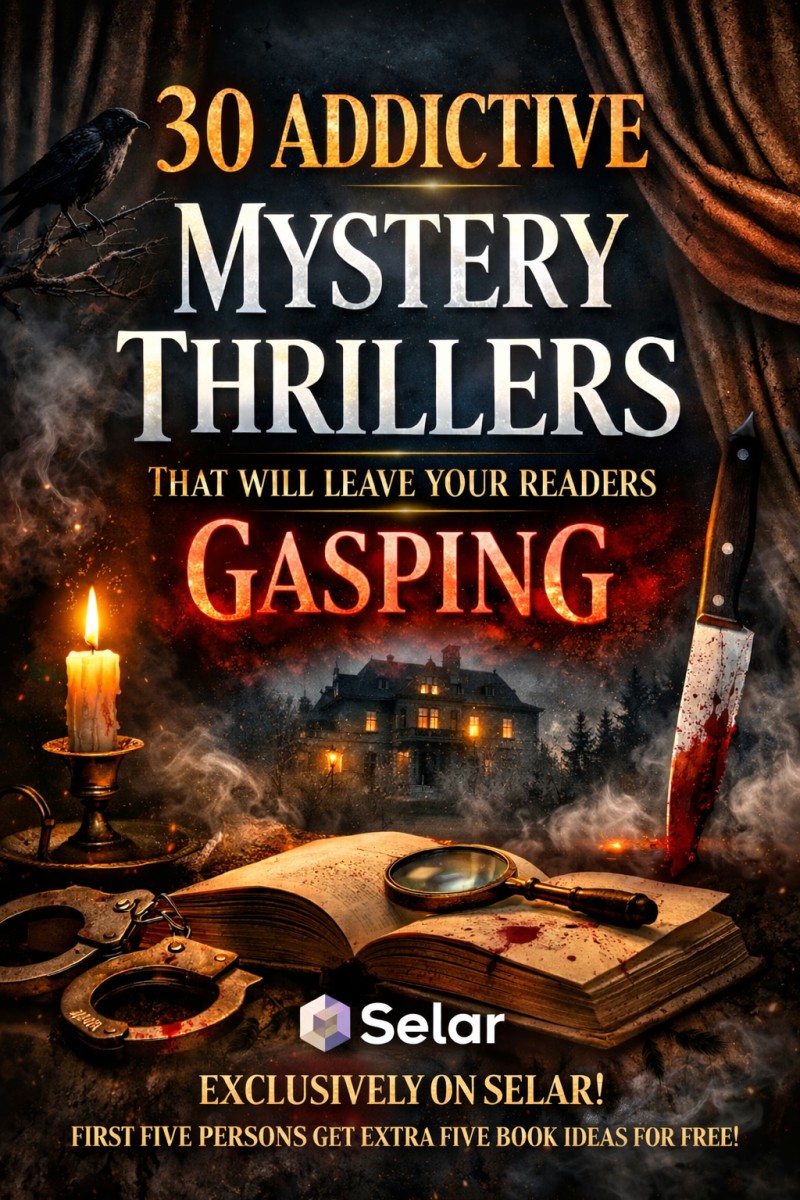 30 ADDICTIVE MYSTERY THRILLERS THAT WILL LEAVE YOUR READERS GASPING