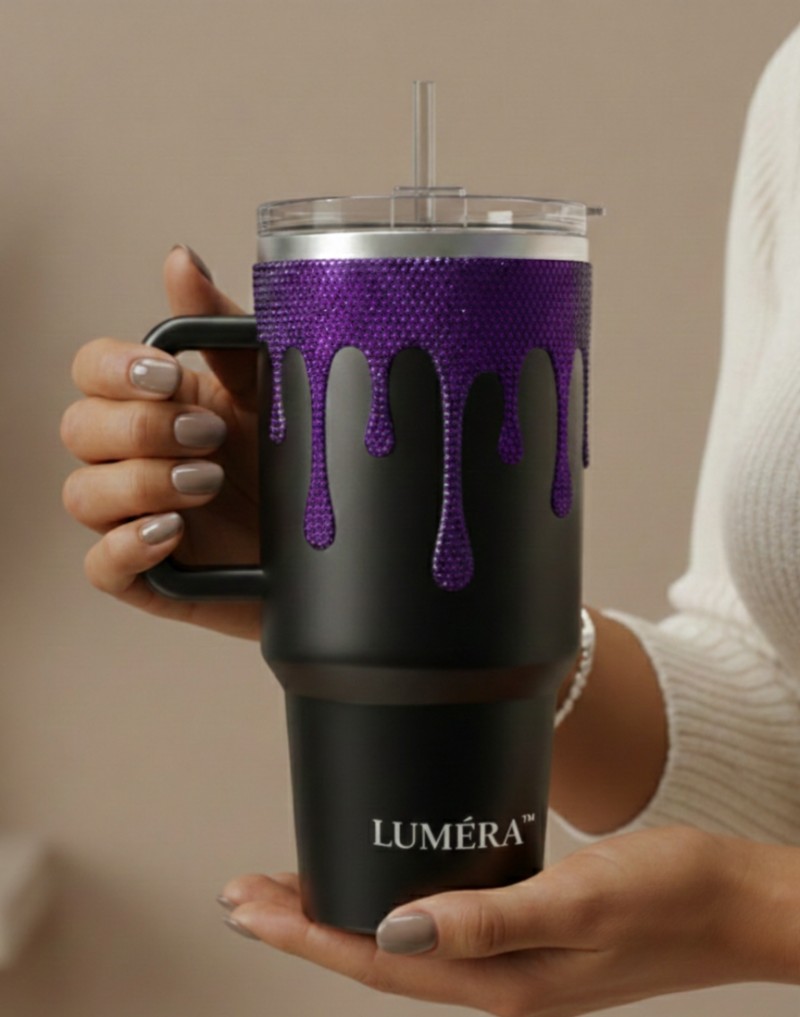 LUMÉRA™ 40oz Luxury Rhinestone Tumbler — Waitlist