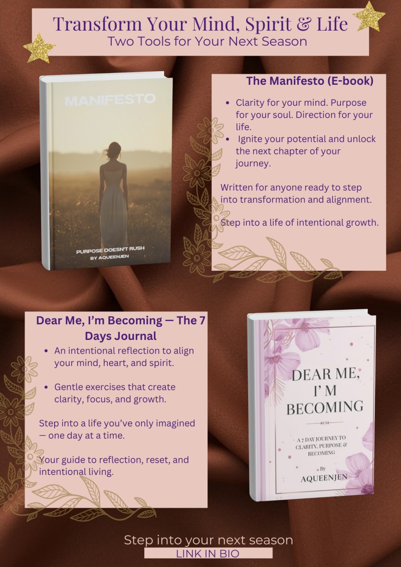 Manifesto × Dear Me, I'm Becoming (7 Days Journal)