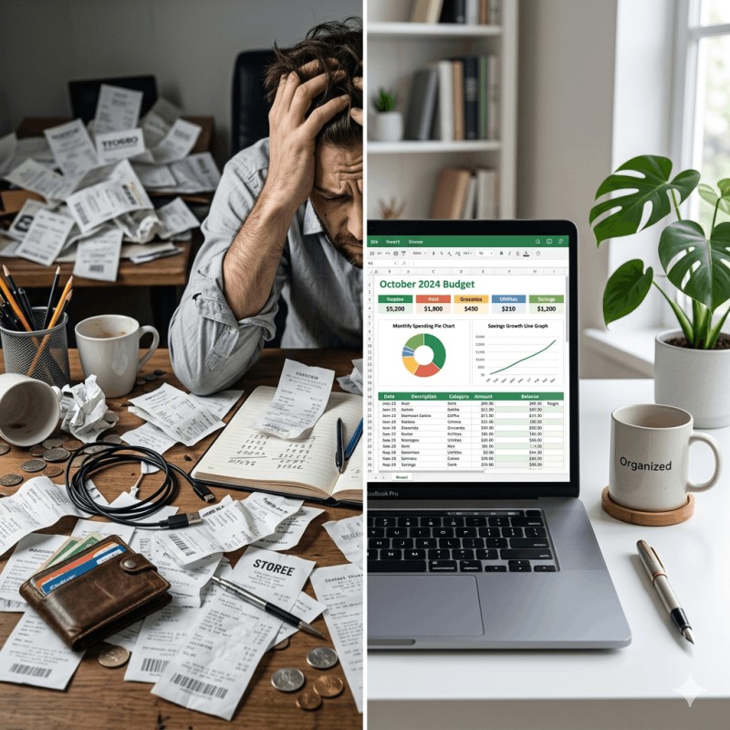 Weekly Expense & Income Tracker (Google Sheets Template)