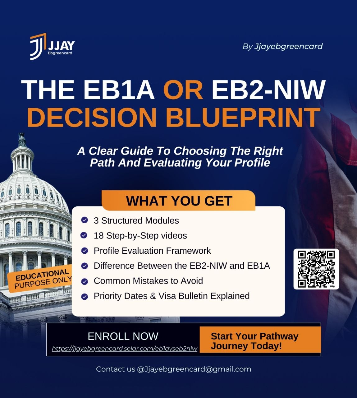 The EB1A or EB2-NIW Decision Blueprint: A clear guide to choosing the right path and evaluating your profile