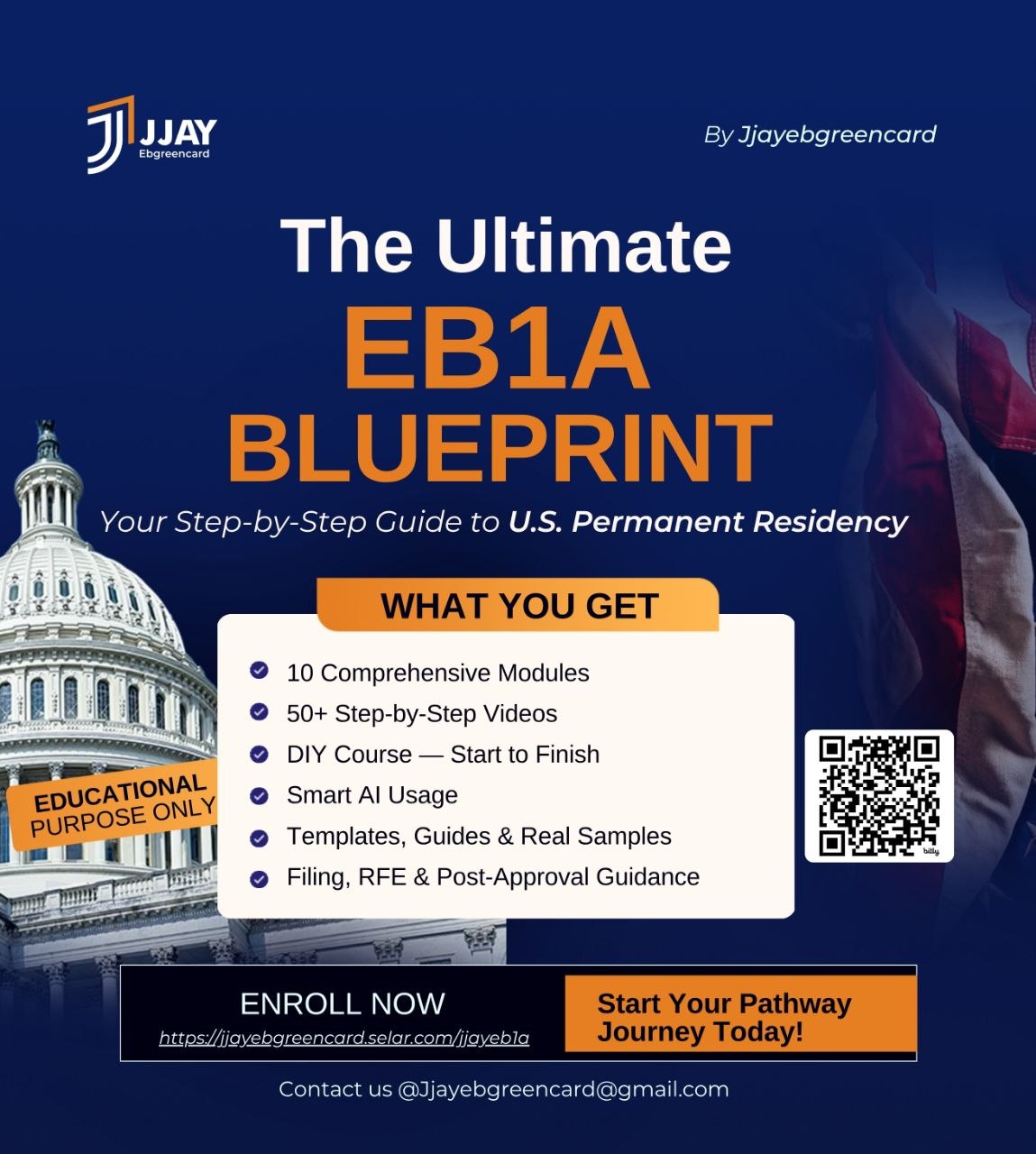 The Ultimate EB1A Blueprint - Your Step by Step Guide to U.S. Permanent Residency