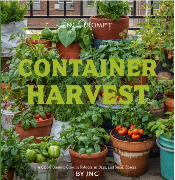 CONTAINER HARVEST: A global guide to growing food without a farm