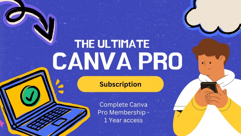 Canva pro yearly subscription