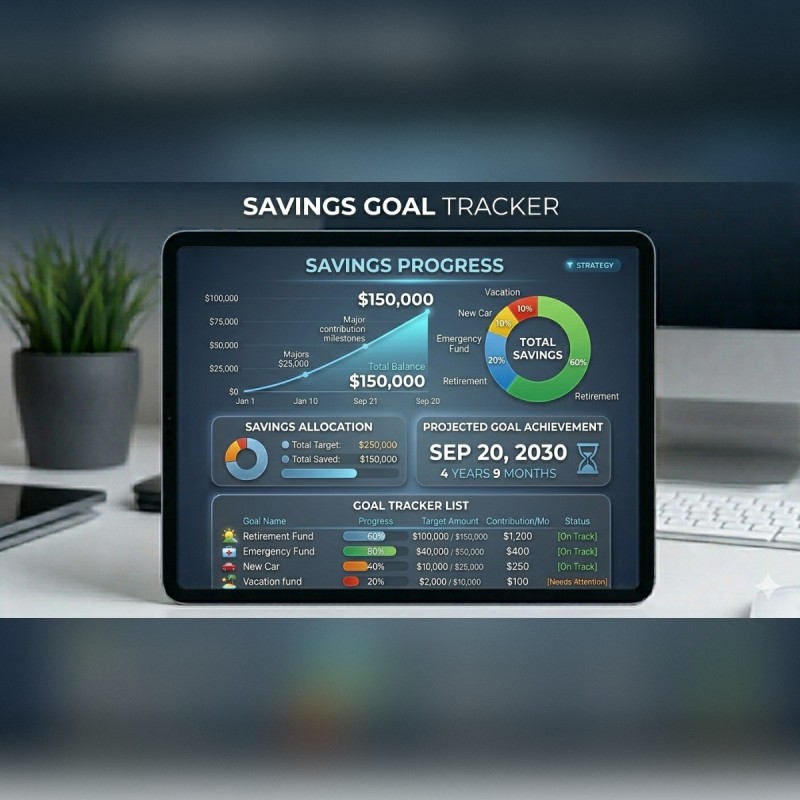 3  Savings Goal Tracker