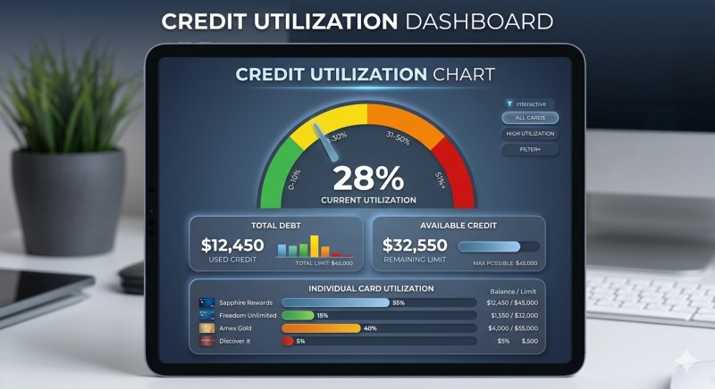 Credit Utilization Chart