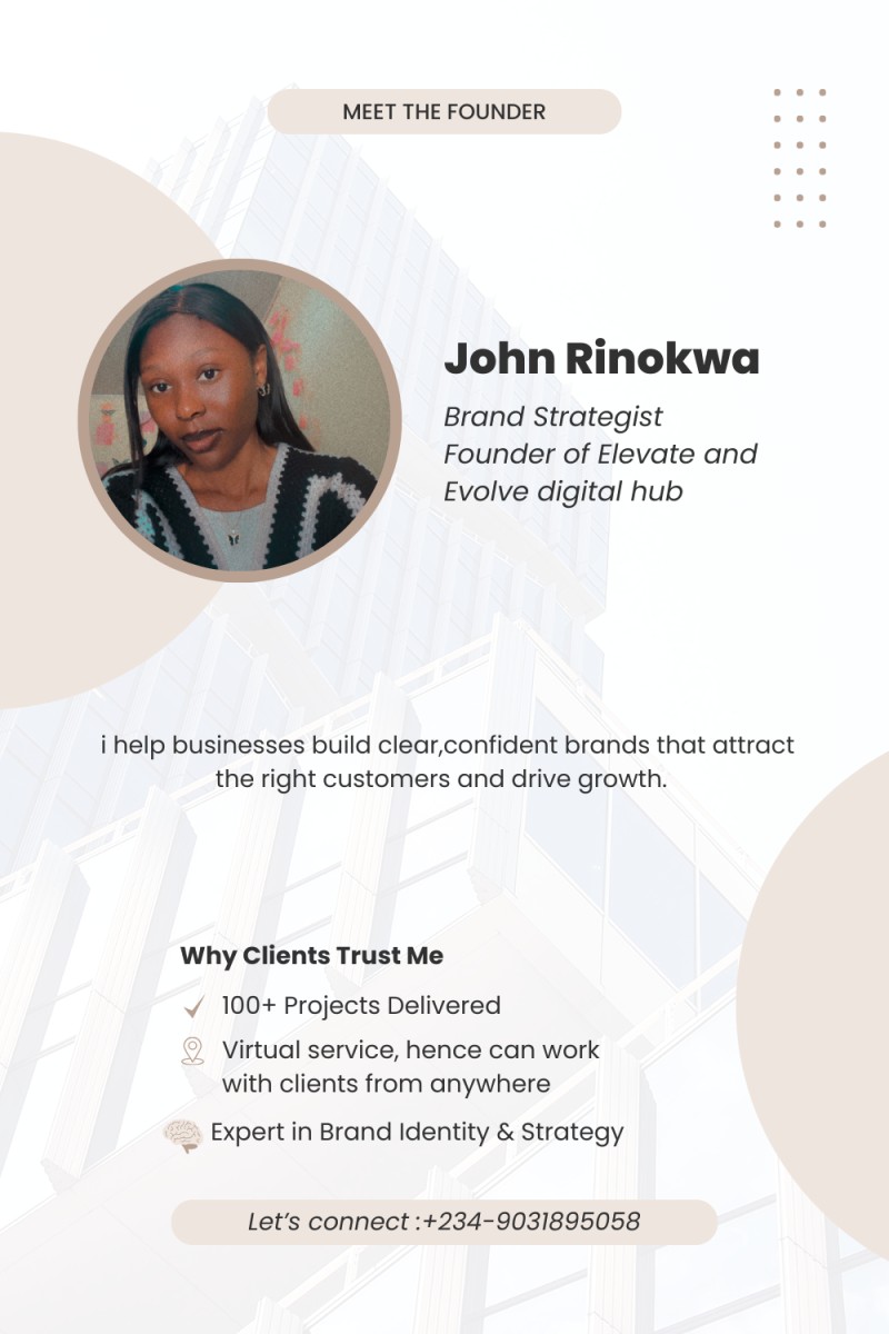 1:1 Brand strategy session for Businesses and personal Brands
