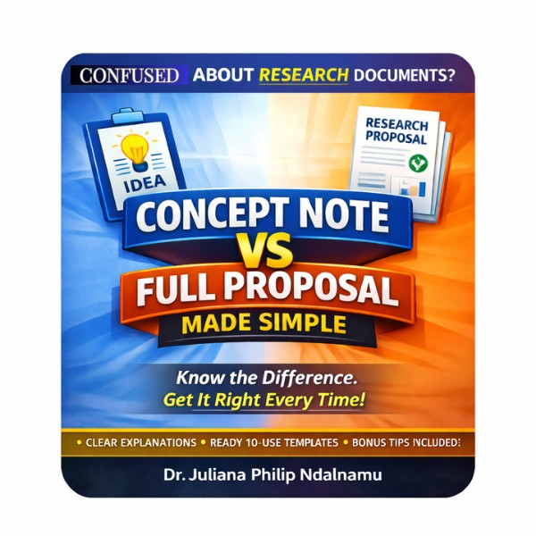 Concept Note vs Full Proposal Explained