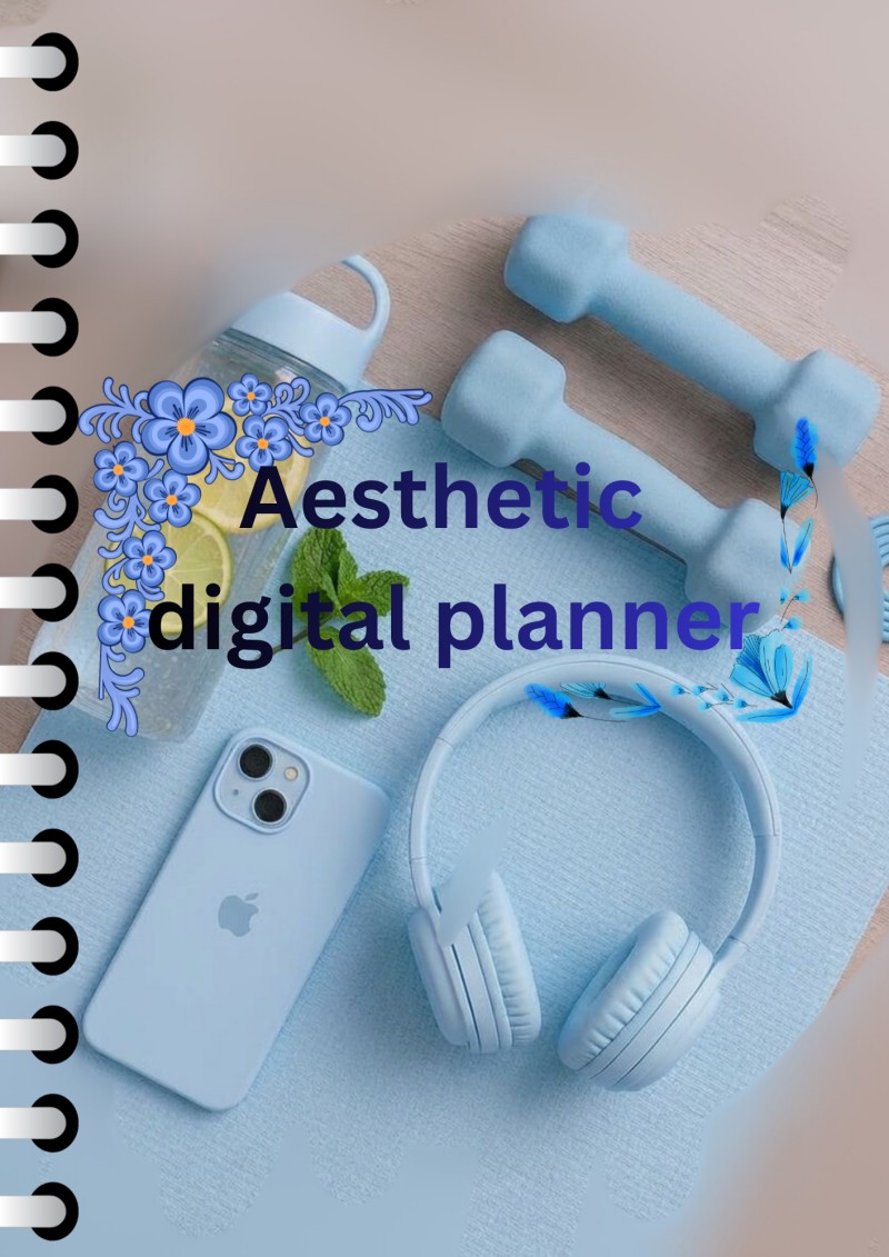 Aesthetic digital planner