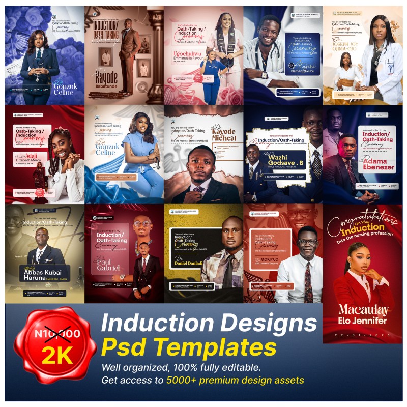15 Premium Induction Designs Templates.
