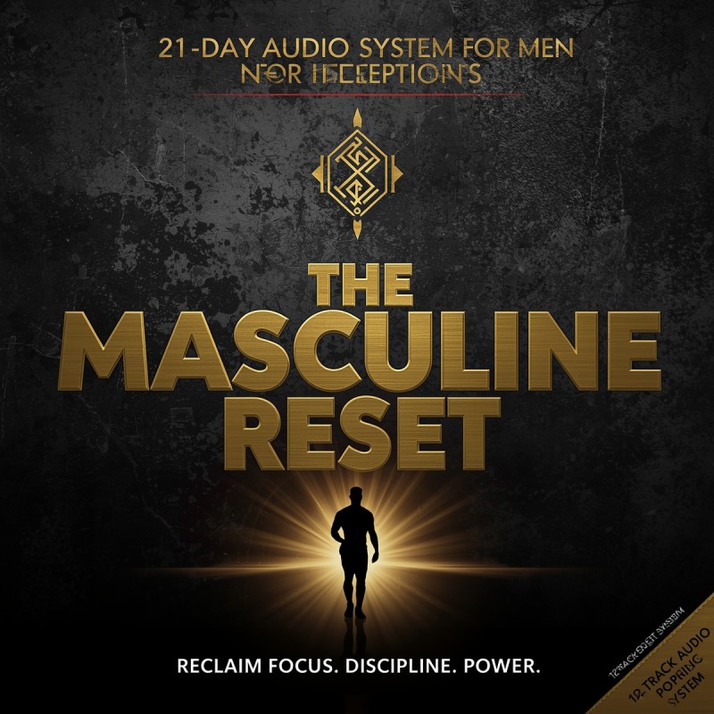 The Masculine Reset – 21-Day Audio System for Men