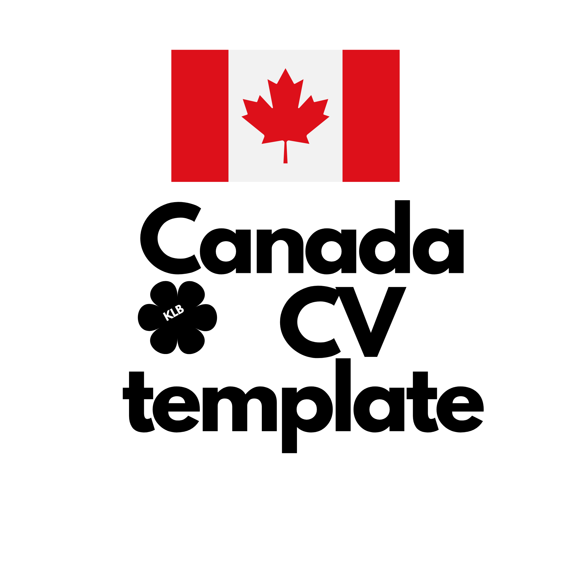 Canada CV template