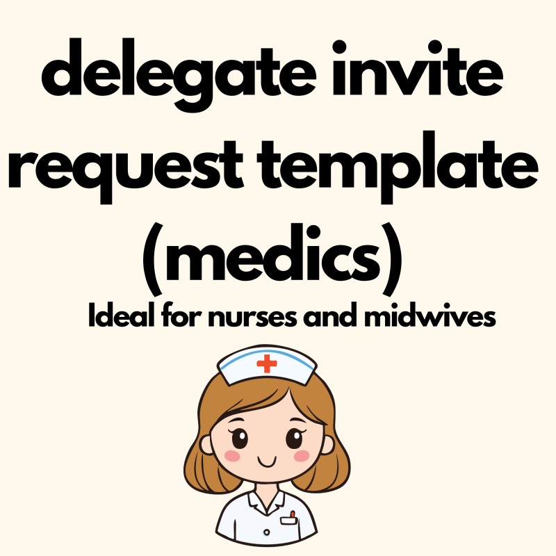 Delegate Invite Request Template-Medics