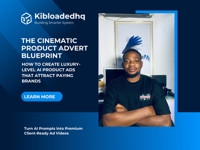 THE CINEMATIC PRODUCT ADVERT BLUEPRINT
