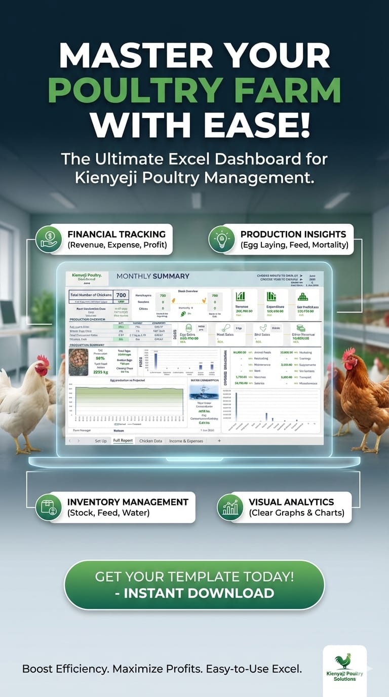 Poultry Management Dashboard Template