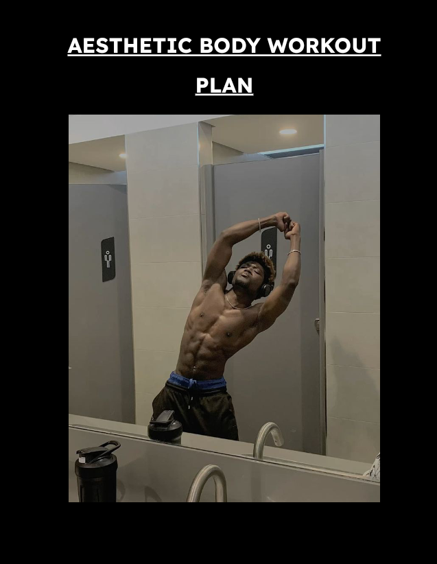 Aesthetic Body Workout Plan
