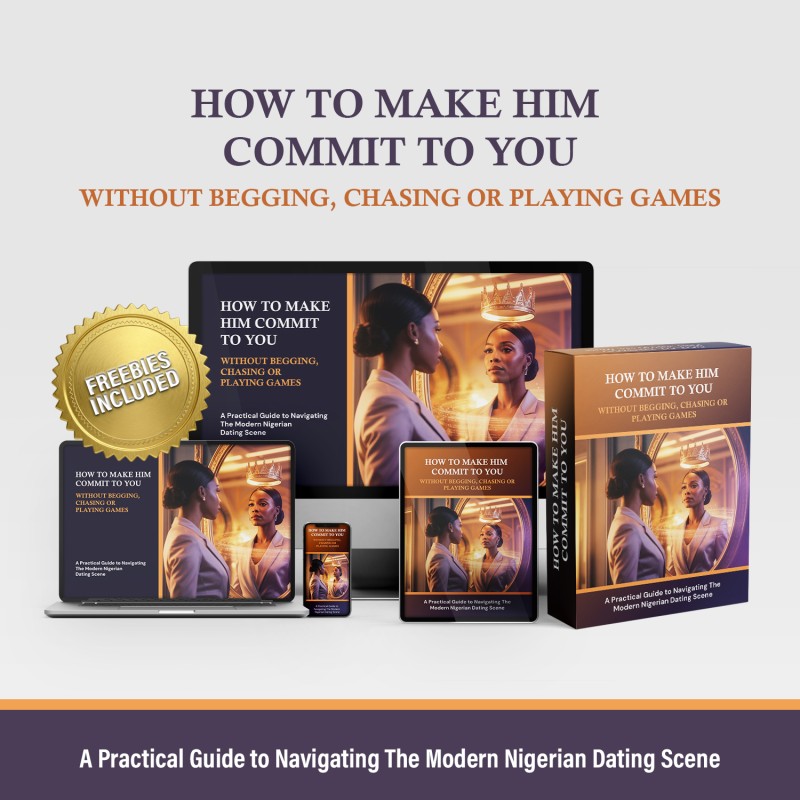 How To Make Him Commit To You product mockup