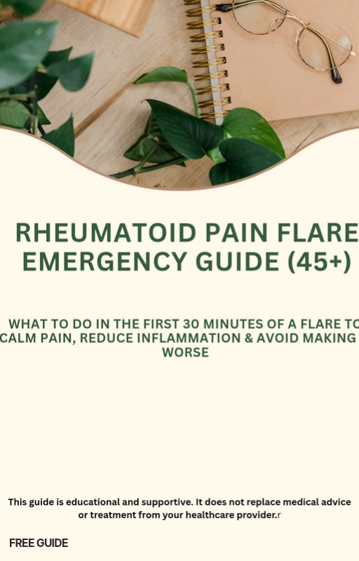 Rheumatoid Pain Flare Emergency Guide (45+)