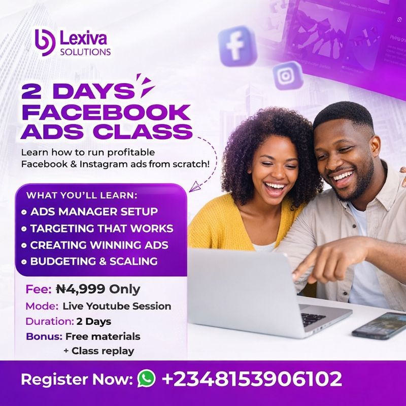 Facebook Ads Class Training