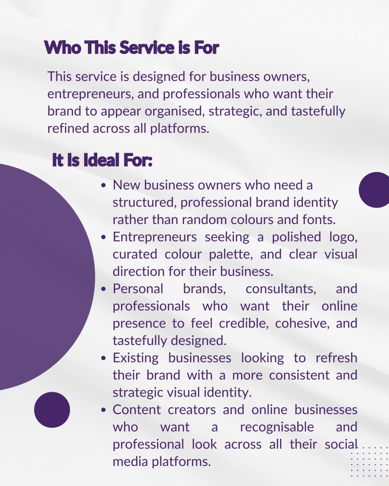 BRAND IDENTITY AND COLOUR PALETTE DEVELOPMENT