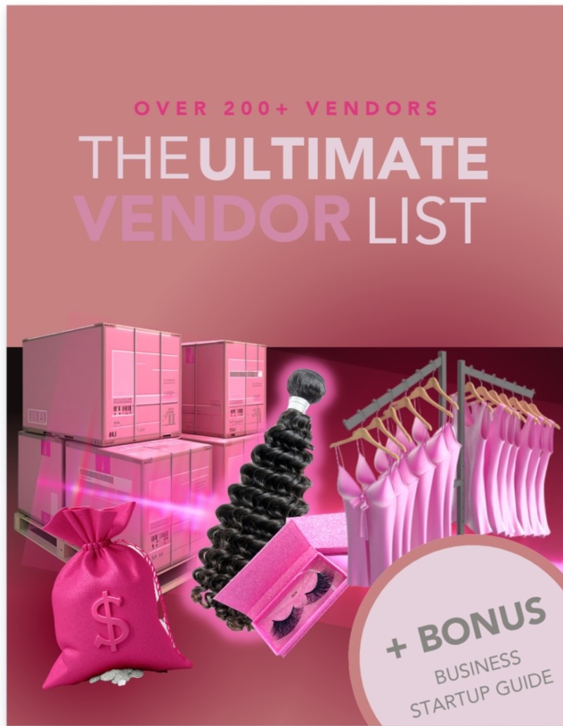 THE ULTIMATE VENDOR'S LIST