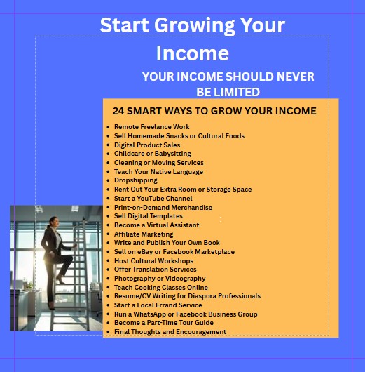 START GROWING YOUR INCOME