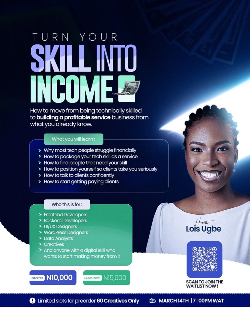 Skill to Income - 60 minutes course