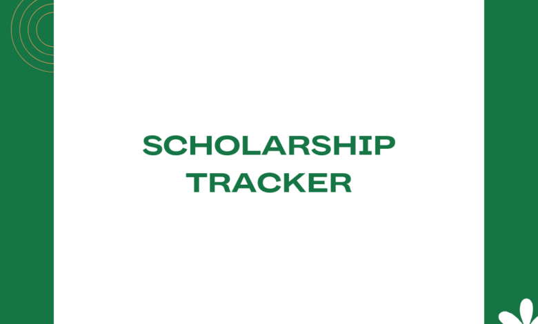 Scholarship Tracker