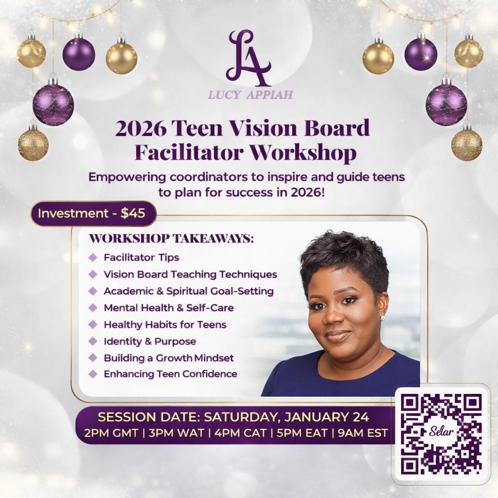 2026 Facilitator Workshop - Teen Vision Board