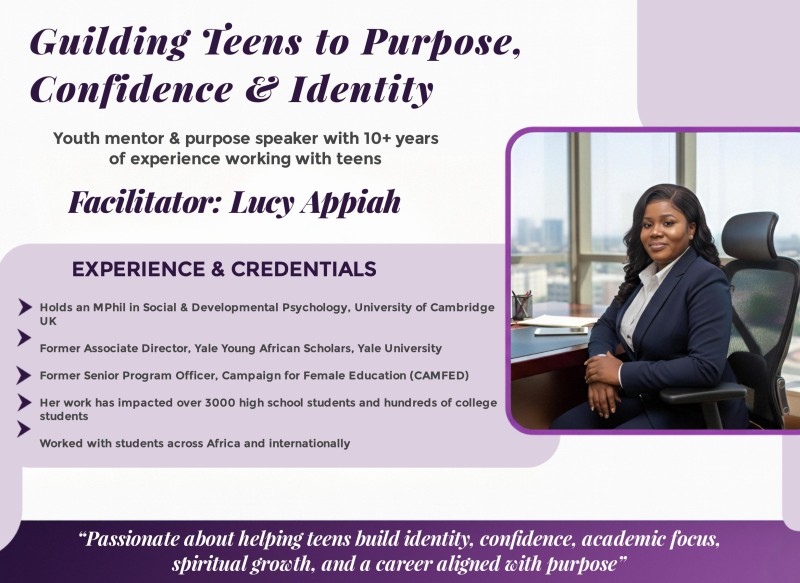 Speaking & Workshops for Teens & Young People