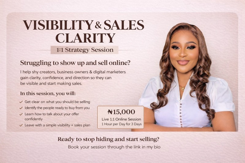 The Visibility & Sales Clarity Session