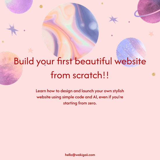 Your Guide to Designing & Launching Your First Website