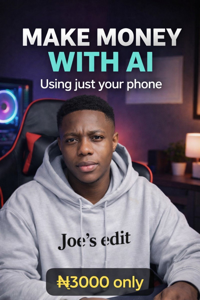 Buy Make Money With AI Using Just Your Phone by Madu Mcjoe on Selar