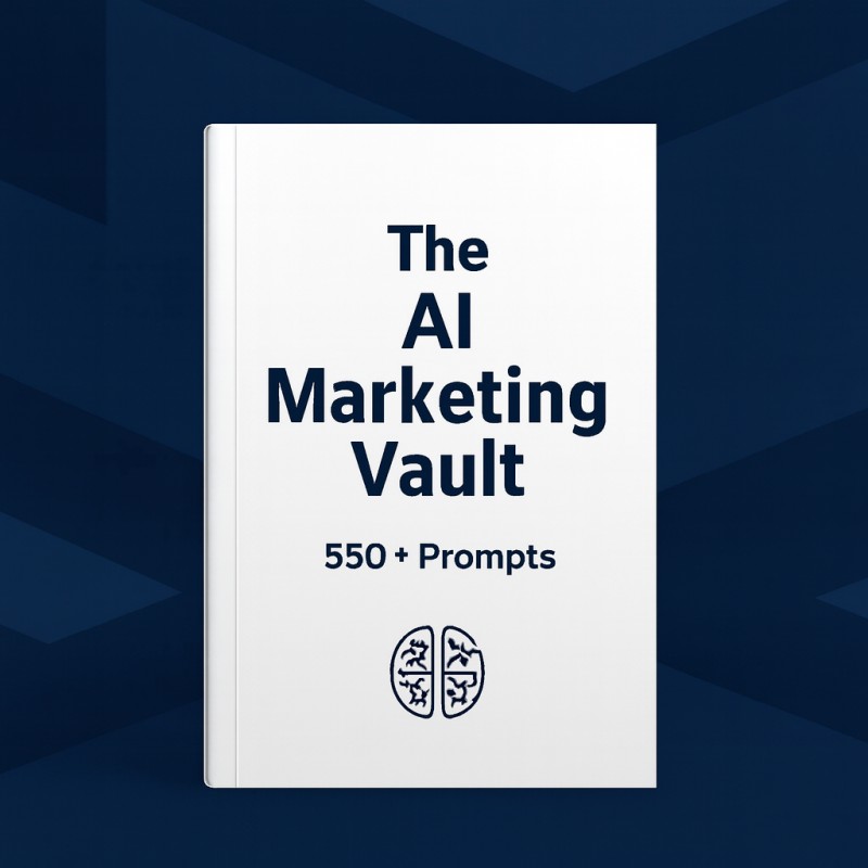 The AI Marketing Vault: 550+ Pro-Grade Prompts