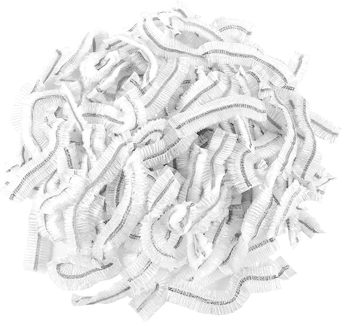 100 Pcs Reusable Stretch Food Covers | Elasticated Plastic Bowl & Plate Covers