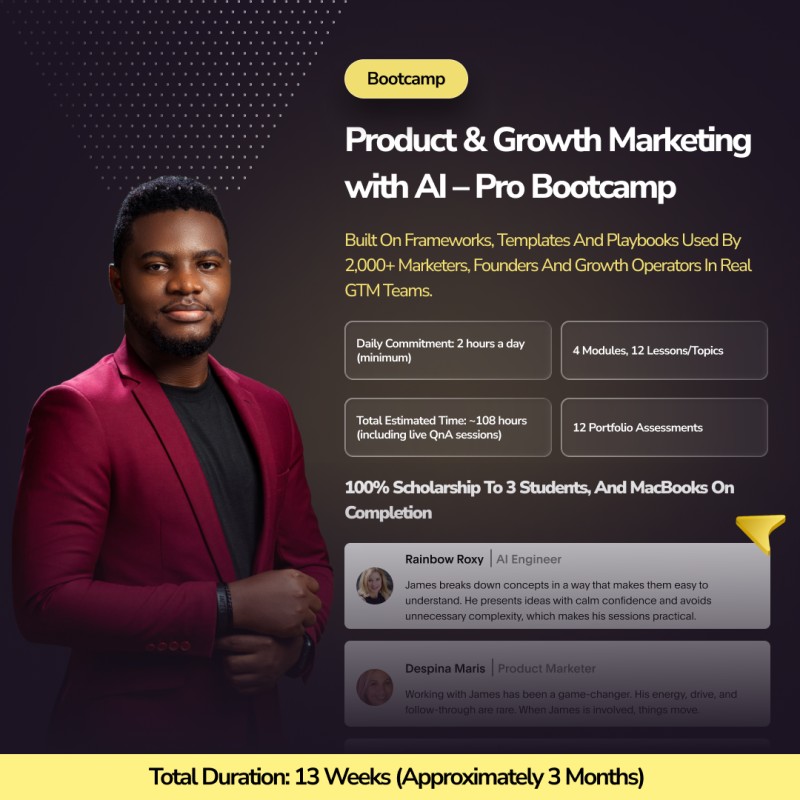 Product & Growth Marketing with AI for Modern Marketers